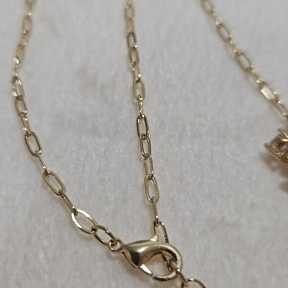 Gold Tree Pendant Necklace - Picture 4 of 4